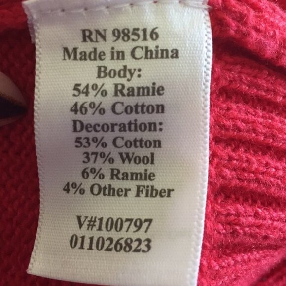 Vintage Bird Sweater Zip Front Size Large - Picture 10 of 10